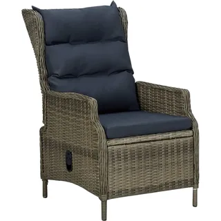 vidaXL 7-tlg. Garten-Essgruppe Braun - Braun