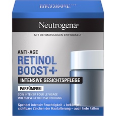 Bild Retinol Boost+ Intensive Gesichtspflege (50ml) parfümfreie Feuchtigkeitscreme & Anti Age Gesichtscreme für glattere, jünger aussehende Haut