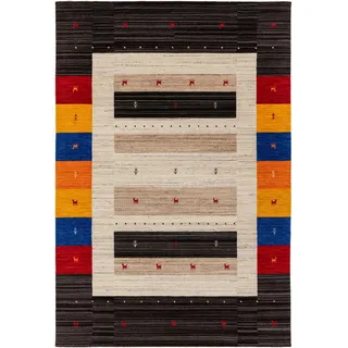 benuta Nest Wollteppich Jamal Multicolor 300x400 cm , Textil , Beton Optik , Rechteckig , 300x400 cm , Gots , pflegeleicht , Teppiche und Böden, Teppiche, Schafwollteppiche