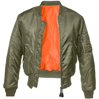 Brandit Textil MA1 Jacke grün M