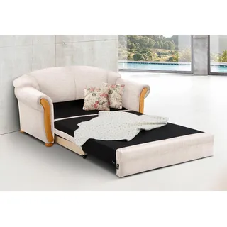 Home Affaire 2-Sitzer »Milano, Schlafsofa im Landhaus-Stil, bequem, Liegefläche 188/124cm« mit Bettfunktion, beige