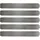 Rasenkante 100 x 14 cm 45 Meter Silber