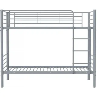 Habitat et Jardin Etagenbett ADAM 90 x 190 cm Metall grau