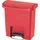Rechteckiger Treteimer 15 l Rot