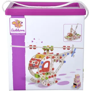 Eichhorn Constructor Hubschrauber Bausatz 225-tlg.