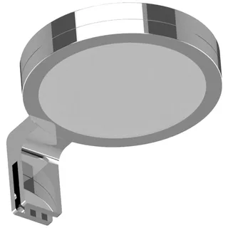 LightMe LED-Spiegelleuchte 827-840 GX53 chrom LM85632