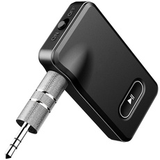 ANSTA Bluetooth 4.1 Empfänger, tragbarer drahtloser Audioadapter, Bluetooth, drahtloser 3.5mm Bluetooth Auto Adapter