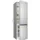 KG 7353 inox Kühl-Gefrierkombination (268 l, 1800 mm hoch, Silber)