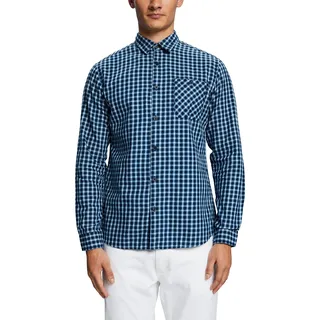 ESPRIT Herren 092EE2F307 Hemd, 400/NAVY, XL