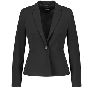 Taifun Blazer aus knitterarmer Qualität Schwarz 38