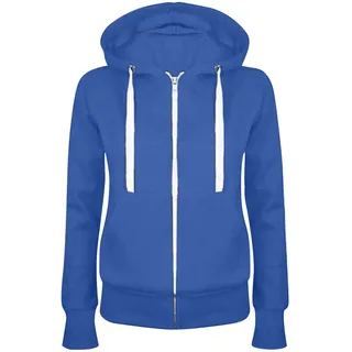 Masrin Sweatjacke Damen Full Zip Übergangsjacke Einfarbig Hoodie Sweatshirt Mantel Leicht taillierte College Jacke mit Kapuze Baumwolle Sportjacke Trainingsjacke Sweatshirtjacke Kapuzenjacke