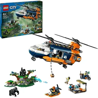 LEGO City Dschungelforscher-Hubschrauber