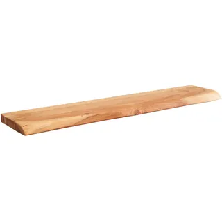 Wohnling Wandregal 80 x 25 x 4 cm Akazie