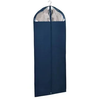 Wenko Kleidersack Business 150 x 60 cm - Kleiderhülle, sicherer Schutz, Aufbewahrung für Anzüge und Kleider, Polyester, 60 x 150 cm, Dunkelblau