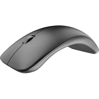 INF 2.4G Drahtlose Ergonomische Maus - Komfortabler Griff, Hohe Präzision Schwarz - Schwarz