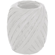 INNSPIRO Papierbast, weiß, 30m