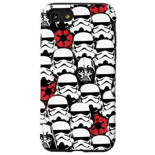 Star Wars Darth Vader & Stormtroopers Empire-Logo Dunkle Seite Hülle für iPhone SE (2020) / 7 / 8