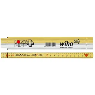 Wiha Longlife Plus Gliedermaßstab 2m weiß (27059)