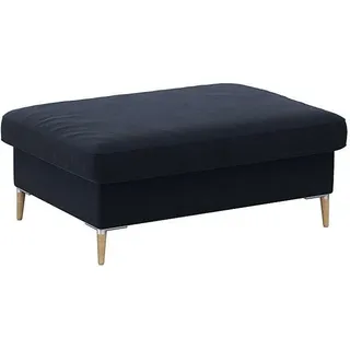 flexlux Pouf Fiore Kaltschaum 97 x 34 x 66 cm Blau