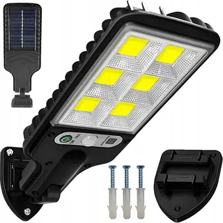 Solar-Straßenlampe 120 COB LED Modell LU17, options_color: []
