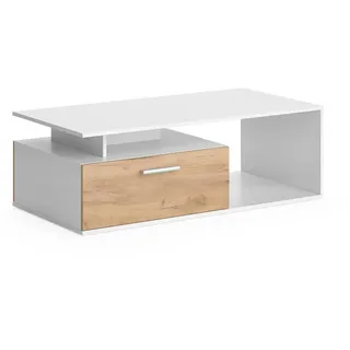 Vicco Roland Weiß Goldkraft Eiche 118 x 59 cm