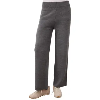 TRENDYOL Anthracite Pearl Detailed Knitwear Bottom - Top Set Tctaw26Us00029