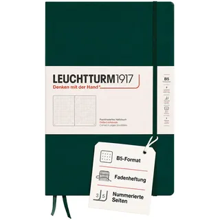 Leuchtturm1917 Notizbuch Composition B5 Forest Green Dotted