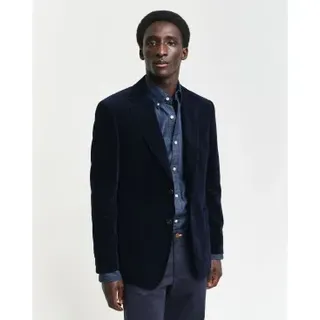 Gant für Herren. 7706315 Jacke Slim Fit Corduroy navy (48), Lässig, Party, Baumwolle, Klassisch, Marine