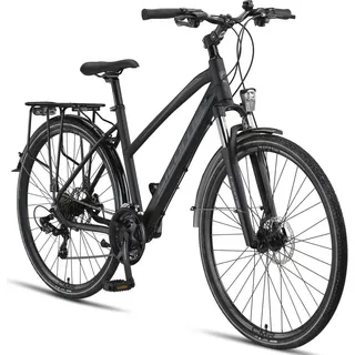 licorne bike gmbh Licorne Bike Premium Touring Trekking Bike 28 Zoll RH 48 cm Damen schwarz