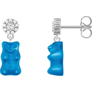 Thomas Sabo Ohrstecker THOMAS SABO x HARIBO blau 925 Silber Zirkonia