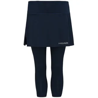 Head Tennisrock (Rock + 3/4 Tights) Club dunkelblau Damen