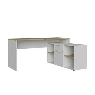 Forte Eckschreibtisch »Contra Costa« B/H/T 160/73,5/128 cm, Über-Eck-Lösung