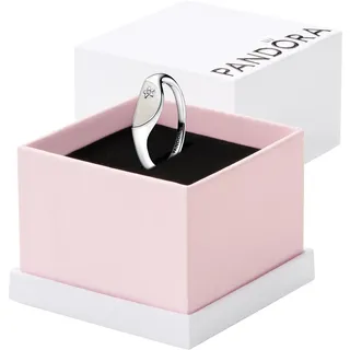 Pandora ME Halbierter Emaille Siegelring 193325C01 Damenring