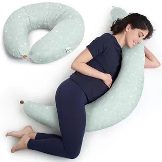 Niimo® XXL Schwangerschaftskissen & Stillkissen – 2-in-1 Seitenschläferkissen