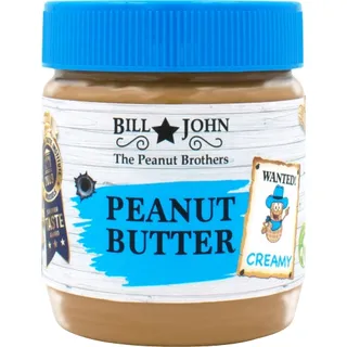 Bill & John CREAMY Erdnussbutter, 350,0 g