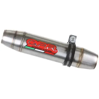 Gpr Exhaust Systems Deeptone Inox Slip On Lc 8 Ktm Adventure 1190 13-16 Nicht Homologierter Schalldämpfer - Satin Silver / Satin Silver - Not Homologated