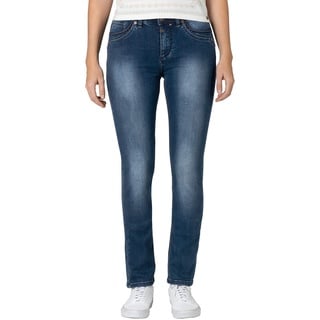 Timezone Damen Tahila Womenshape Slim Jeans, Blau (Bright Blue Wash 3151), W32/L34