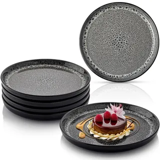 Sänger Dessertteller SET Sydney - 6 teilig aus Steingut , Keramik , kratzfest , Geschirr, Teller