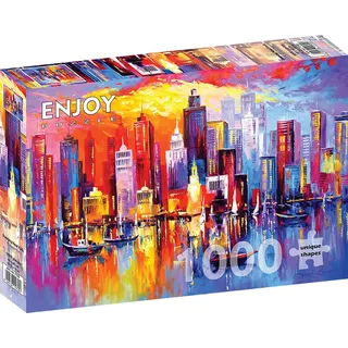 ENJOY Puzzle Abend New York 1000 Teile