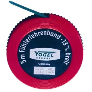 Vogel Rolle Mit Kalibriertem Gurt 5 M 12.7 Mm 0.15 Mm - Yellow - One Size