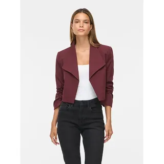 Vila Her Bin Cropped Blazer Jacke - Port Royale - 40