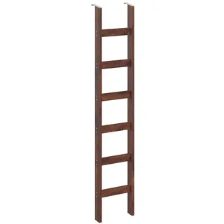 OTTO home Leiterregal 40 x 1,8 x 190 cm Dunkelbraun