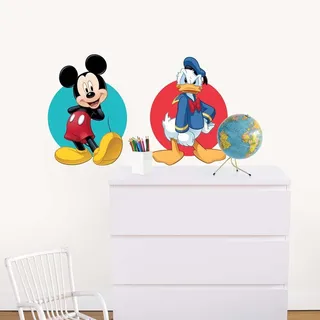 Kinder Wandtattoo Disney Mickey Mouse und Donald Duck