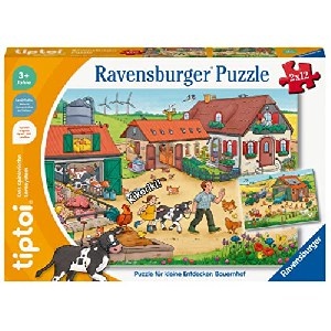 Ravensburger tiptoi Puzzle: Puzzle für kleine Entdecker: Bauernhof (00136) um 8,58 € statt 11,39 €