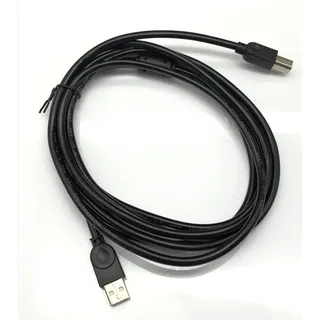 USB Kabel Drucker Druckerkabel Scanner Anschluss kompatibel für Epson Expression Photo xp-960 A3 all-in-One Multifunktions - Schwarz