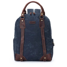 Della Q - blau (35,6 x 45,7 x 11,4 cm) Canvas -Rucksack - 1 Einheit