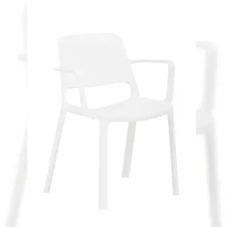 Mayer Sitzmöbel Stapelstuhl myNUKE Kunststoff weiß