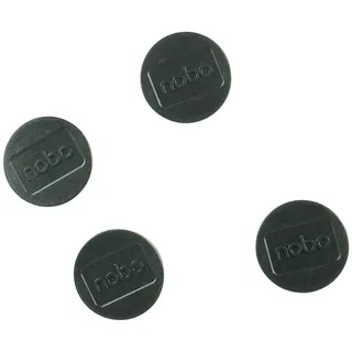 NOBO Haftmagnete rund, Schwarz