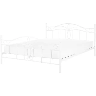 Beliani Antlia 160 x 200 cm Weiß