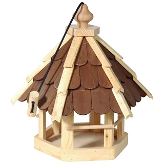 Dobar Vogelfutterhaus mit Holzschindeln,